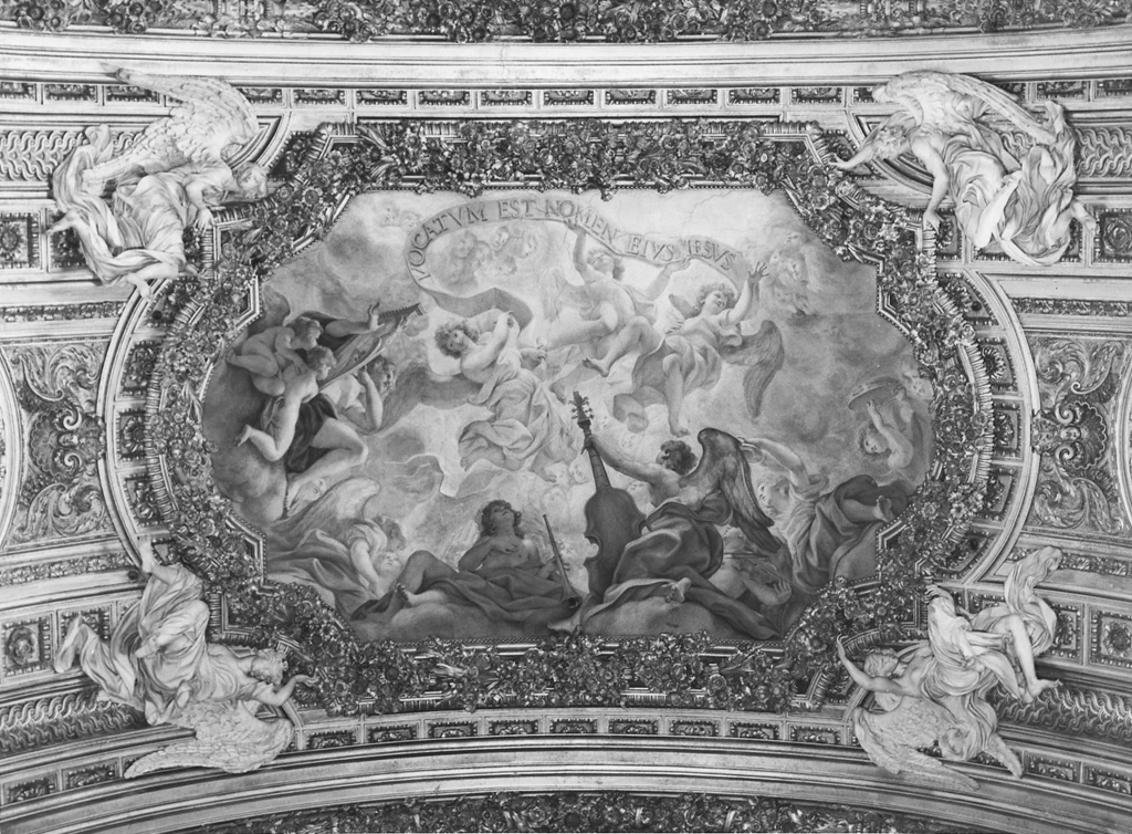 Concerto di angeli - Chiesa del SS. Nome di Gesù all'Argentina, Roma 1